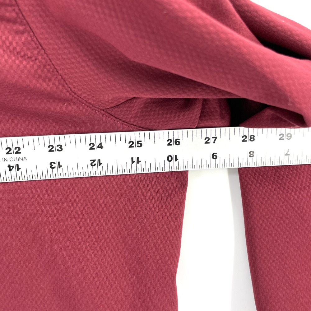 Nike Dri Fit Minnesota Golden Gophers Maroon Long Sleeve Pullover Mens XXL Shirt - Picture 4 of 10